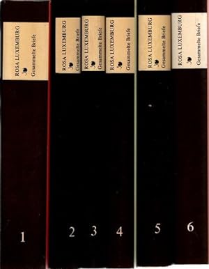 Bild des Verkäufers für Rosa Luxemburg - Gesammelte Briefe, 6 Bände gesamt. zum Verkauf von nika-books, art & crafts GbR