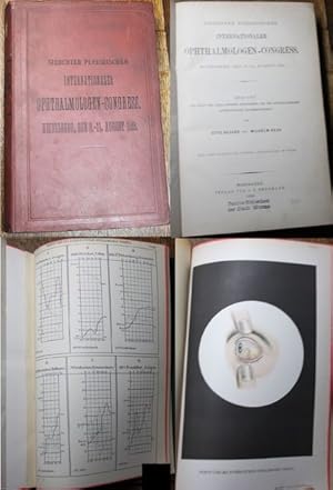 Seller image for Siebenter Periodischer Internationaler Ophthalmologen-Congress, Heidelberg, den 8.-11. August 1888. Bericht auf Grund der eingelieferten Manuscripte und der stenographischen Aufzeichnungen zusammengestellt. for sale by Antiquariat im OPUS, Silvia Morch-Israel