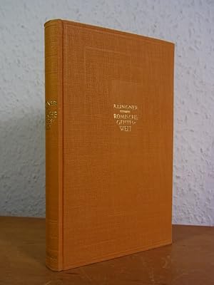 Seller image for Rmische Geisteswelt. Essays ber Schrifttum und geistiges Leben im alten Rom. Band 1 for sale by Antiquariat Weber