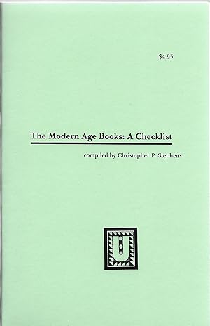 The Modern Age Books: A Checklist