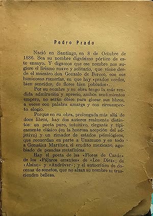 Imagen del vendedor de Veinte poemas crticos ( Glosas crticas ) , Tomo Primero a la venta por Librera Monte Sarmiento