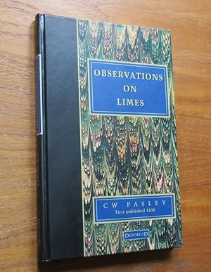 Imagen del vendedor de Observations on Limes. a la venta por Salopian Books