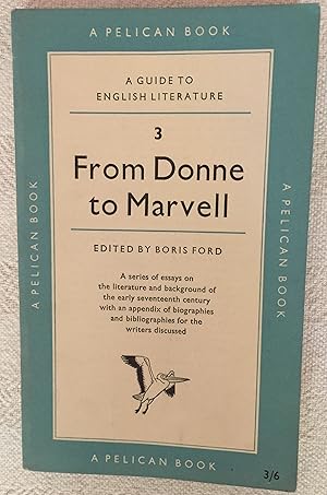 Immagine del venditore per A guide to english literature 3. From Donne to Marvell venduto da LibrairieLaLettre2