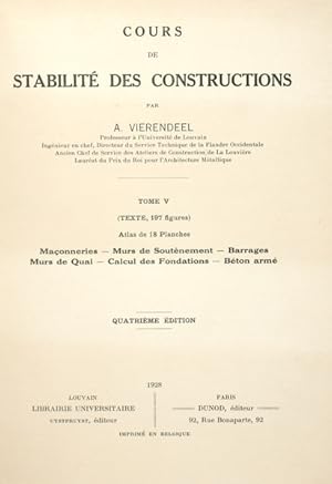 COURS DE STABILITÉ DES CONSTRUCTIONS. [TOME V]