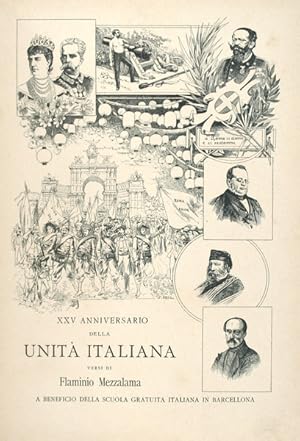 XXV ANIVERSARIO DELLA UNITÀ ITALIANA. [HOMENAGEM D. CARLOS I]