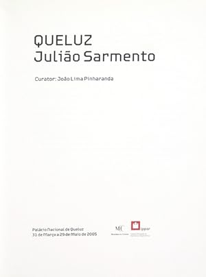 Imagen del vendedor de QUELUZ: JULIO SARMENTO. a la venta por Livraria Castro e Silva