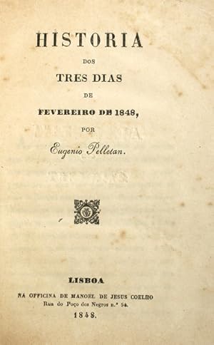 Imagen del vendedor de HISTORIA DOS TRES DIAS DE FEVEREIRO DE 1948. [2 OBRAS]. a la venta por Livraria Castro e Silva