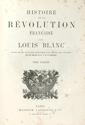HISTOIRE DE LA RÉVOLUTION FRANÇAISE. [2 VOLUMES].