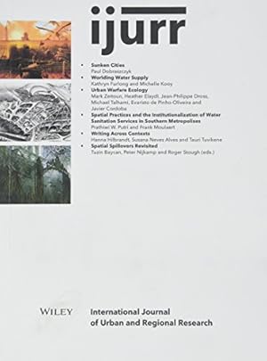 Seller image for International Journal of Urban and Regional Research: Issue 6: 41 for sale by WeBuyBooks