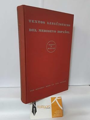 Imagen del vendedor de TEXTOS LINGSTICOS DEL MEDIEVO ESPAOL a la venta por Librera Kattigara