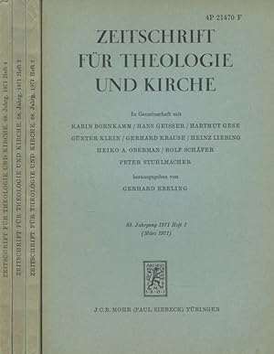 Bild des Verkufers fr Zeitschrift fr Theologie und Kirche, 68. zum Verkauf von Fundus-Online GbR Borkert Schwarz Zerfa
