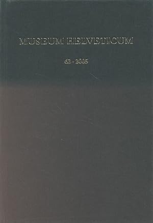 Seller image for Museum Helveticum, 62. Schweizerische Zeitschrift fr klassische Altertumswissenschaft. for sale by Fundus-Online GbR Borkert Schwarz Zerfa