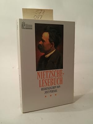Bild des Verkufers fr Nietzsche-Lesebuch zum Verkauf von ANTIQUARIAT Franke BRUDDENBOOKS