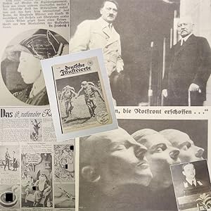 Deutsche Illustrierte. 9. Jahrgang Nr. 28 vom 11. Juli 1933 * h a k e n k r e u z v e r z i e r t...