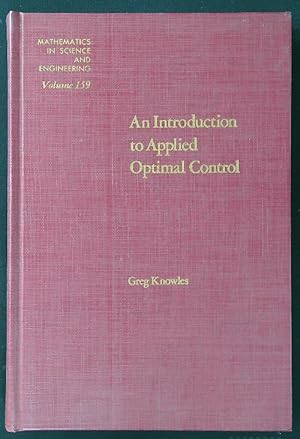 Bild des Verkufers fr An Introduction to Applied Optimal Control zum Verkauf von Librodifaccia