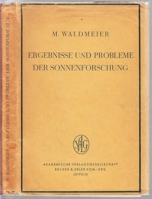 Seller image for Ergebnisse und Probleme der Sonnenforschung. for sale by Antiquariat Krikl