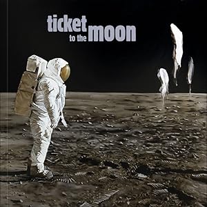 Bild des Verkufers fr Ticket to the Moon (German/English) zum Verkauf von Antiquariat UEBUE