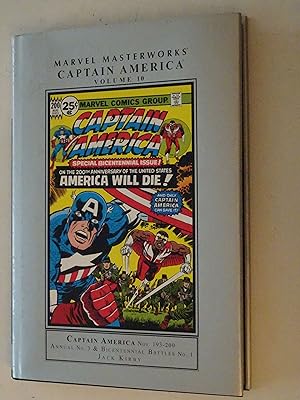 Marvel Masterworks Captain America Volume 10
