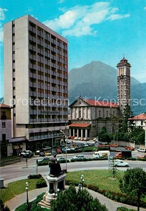 Immagine del venditore per Postkarte Carte Postale 73741582 Lecco Piazza Manzoni Chiesa Monumento Lecco venduto da Versandhandel Boeger