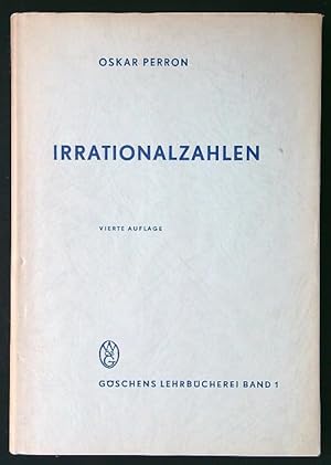 Imagen del vendedor de Irrationalzahlen a la venta por Librodifaccia