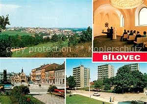 Postkarte Carte Postale 73742608 Bilovec Wagstadt CZ Panorama Trauung Wohnsiedlung Motiv Innenstadt