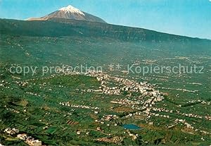 Postkarte Carte Postale 73745254 La Orotava Tenerife Fliegeraufnahme Panorama