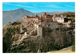 Postkarte Carte Postale 73745306 Meteora Monastero Metamorphoris Greece Metamorphosis Kloster