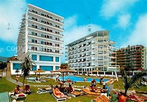 Seller image for Postkarte Carte Postale 73746130 Torremolinos ES Zona Residencial de Montemar Pool for sale by Versandhandel Boeger