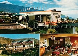 Postkarte Carte Postale 73747622 La Orotava Tenerife Cafe Humboldt Gastraum