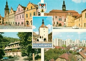 Postkarte Carte Postale 73747089 Pelhrimov Pilgram CZ Okresni mesto zalozene dnes vyznamne prumys...