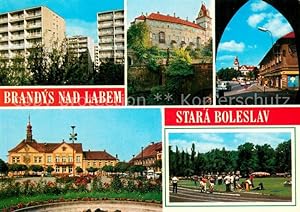 Postkarte Carte Postale 73747115 Brandys nad Labem-Stara Boleslav Sidliste Zamek namesti radnici ...