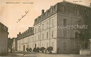 Postkarte Carte Postale 13749519 Bourbon-Lancy Hotel St Leger Bourbon-Lancy