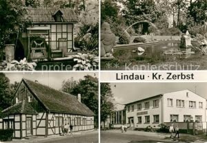 Postkarte Carte Postale 73750188 Lindau Zerbst Storchmuehle Parkanlagen Gruene Strasse Klubhaus L...