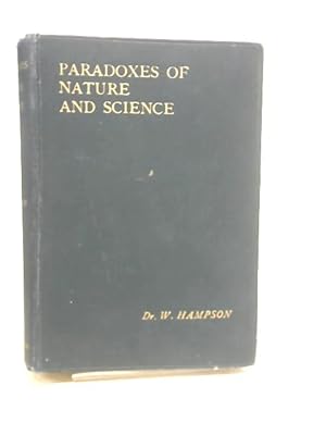 Seller image for Paradoxes of Nature and Science for sale by World of Rare Books