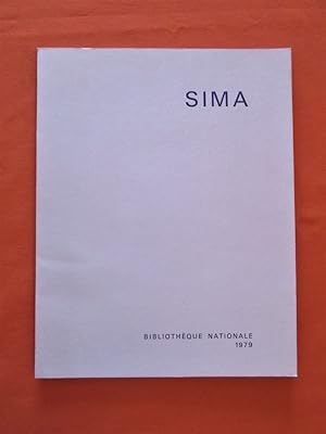 Seller image for Joseph Sima. Oeuvres graphiques et amiti�s litt�raires. 1891 - 1971. L.-D. GERMAIN. Reliures. for sale by D�j� Jadis