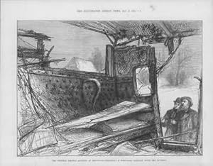 Seller image for 1875 Antique Print - OXFORDSHIRE Shipton on Cherwell Railway Accident (01) for sale by Antique Paper Company