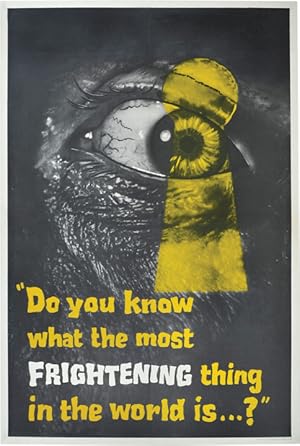 Peeping Tom (Original British Advance Poster for the 1960 film)