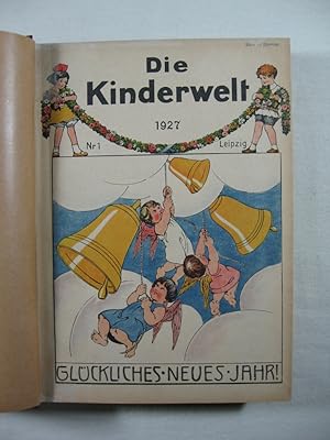 Die Kinderwelt. Jahrgang 1927/1928: 52 Hefte gebundene Kinderzeitung.
