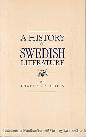 Seller image for A history of Swedish literature for sale by Redux Books