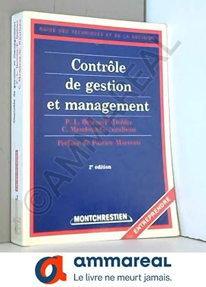 Bild des Verkufers fr Controle de Gestion et Management, Premire dition zum Verkauf von Ammareal