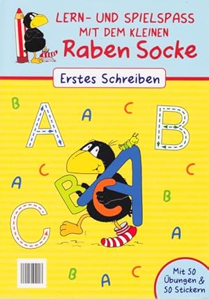 Bild des Verkufers fr Lern- und Spielspa mit dem kleinen Raben Socke : Erstes Schreiben. zum Verkauf von TF-Versandhandel - Preise inkl. MwSt.