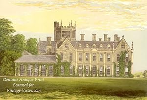 Melbury House Dorchester Dorset - COLOR PRINT