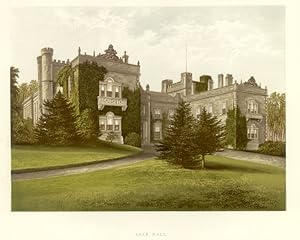 Yorkshire Aske Hall Georgian Country Estate Color Print