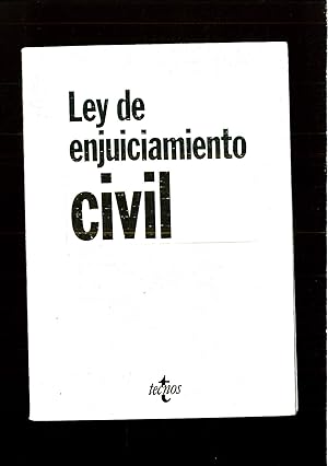 Imagen del vendedor de Ley de enjuiciamiento civil a la venta por Papel y Letras