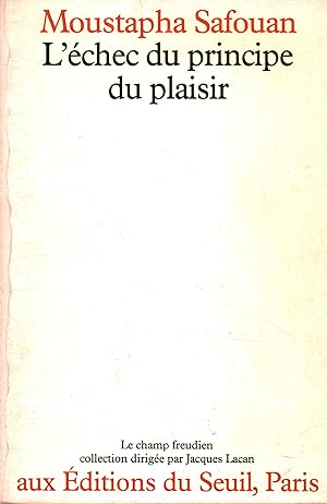 Seller image for L'chec du principe du plaisir for sale by Di Mano in Mano Soc. Coop