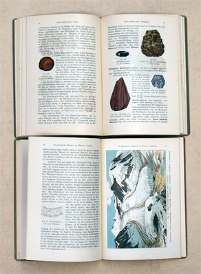 Lehrbuch der Mineralogie und Geologie für höhere Lehranstalten. Bd. 1 u. 2.