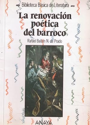 Seller image for La renovacin potica del barroco for sale by Librera Cajn Desastre
