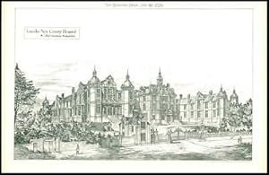 Seller image for 1876 ARCHITECTURE Lincoln New County Hospital Alex Graham Architect (*BN107) for sale by Antique Paper Company