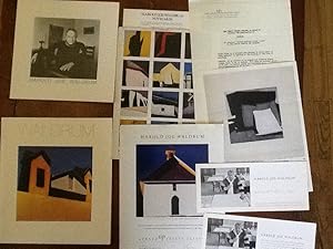 Seller image for Harold Joe Waldrum, October 2-26, 1985: [the churches of northern New Mexico] + ephemera for sale by Sheapast Art and Books