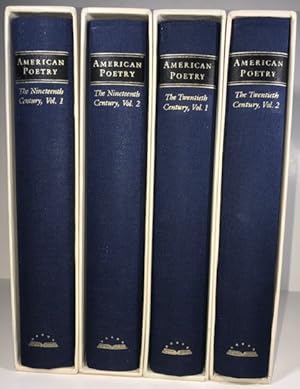 American Poetry: The Nineteenth Century, Vol. 1 & 2; The Twentieth Century Vol. 1 & 2 (Library of...